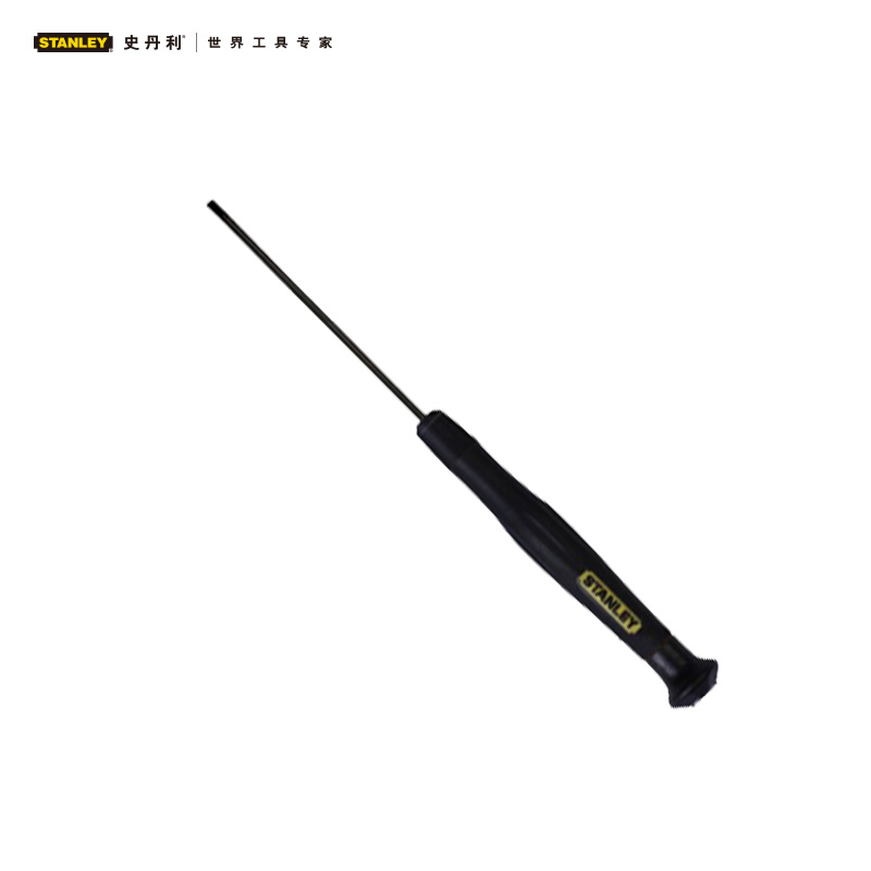 Stanley/史丹利一字微型防静电螺丝批(x80mm) 66-414-23 415 416 66-414-23 415 416