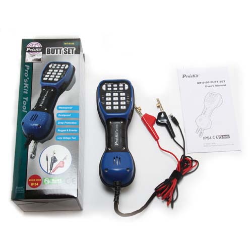 台湾宝工MT-8100防水型电话测试器/通讯查线器 MT-8100
