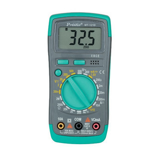 台湾宝工Proskit MT-1210 3 1/2位经数字万用表 数显电表 MT-1210
