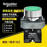 施耐德 开关平头按钮 XB2BA21C