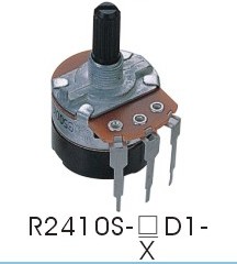 电位器【带开关】 R2410S-D1-ECC