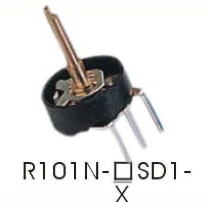 卧式电位器【10】 R101N-SD1-GP