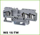 WS轨道式接线端子 WS 16-TW