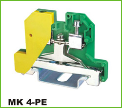 MK轨道式接线端子 MK 6-PE