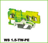 WS轨道式接线端子 WS 1.5-TW-PE