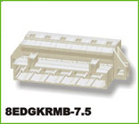 插拔式接线端子 8EDGKRMB-7.5