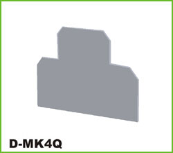 MK轨道式接线端子 D-MK4Q