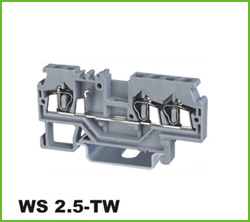 WS轨道式接线端子 WS 2.5-TW