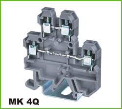 MK轨道式接线端子 MK 4Q
