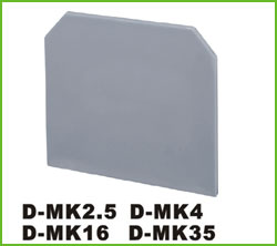MK轨道式接线端子 D-MK2.5/4/16/35
