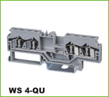 WS轨道式接线端子 WS 4-QU