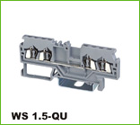 WS轨道式接线端子 WS 1.5-QU