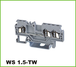 WS轨道式接线端子 WS 1.5-TW