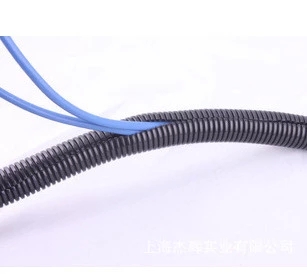 PE波纹管尼龙阻燃塑料穿线管软管电缆保护套开口 开口波纹管