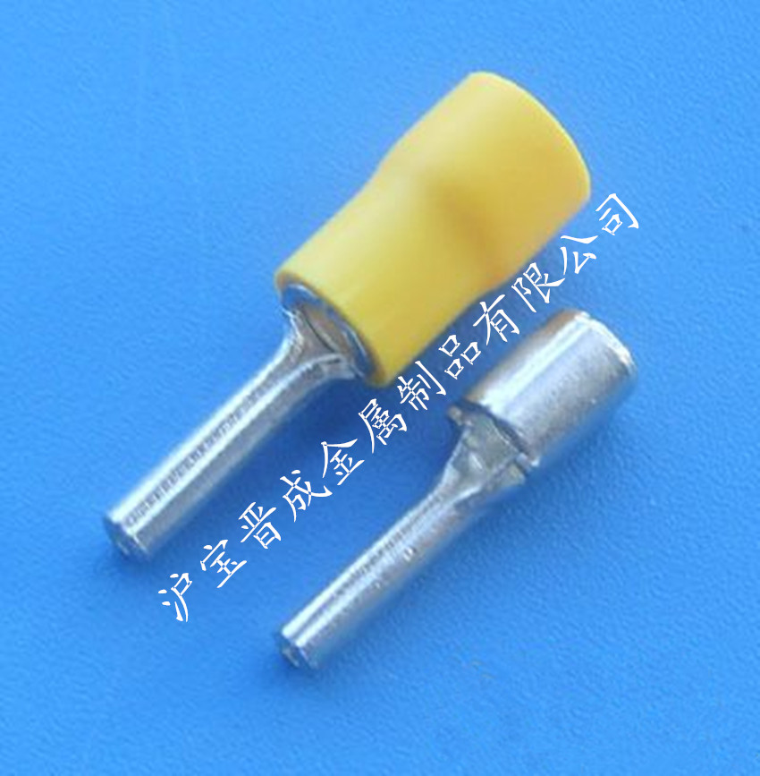 厂家供应C45插针式接线端子 C45插针式线鼻子沪宝品牌质量保证 专业制造,厂家生产,质量保证,直销热卖中 包邮 免费拿样 沪宝金属制品有限公司专业生产:各种冷压端子; 叉形端子,圆形端子,公母全绝缘端头,针形端子,快速连接头,绝缘套管,端头,长型全绝缘端子,中间裸端子,片形端子,管型端子,窥口铜接线端子,铜鼻子,OT ,DT ,SC ,DJG,端子,定位片,尼龙电缆固定头,绝缘接头等接线端子。公司以领先的冷挤压工艺生产,使产品具有良好的质量稳定性、产品的一致性、高导电率的特点。 材质: 紫铜。黄铜 主要
