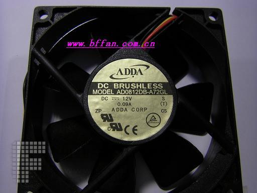 台湾协禧直流散热风扇AD0812DBA76GL AD0812DBA76GL