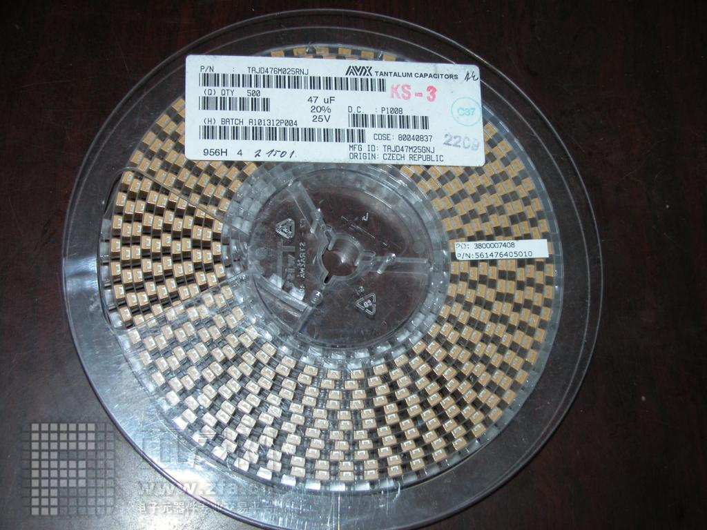 钽电容 734325V47UF