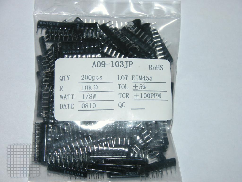 网咯电阻 9P103J