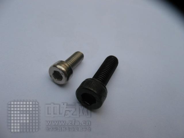 内六角螺丝黑色GB7085 M2M6