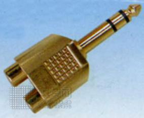 6.35MM双声/2XRCA座 JL0135
